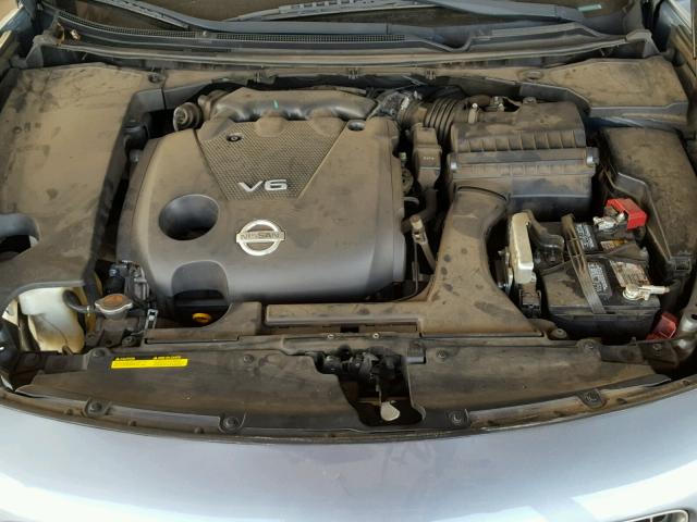 1N4AA5AP8BC803902 - 2011 NISSAN MAXIMA S BLUE photo 7