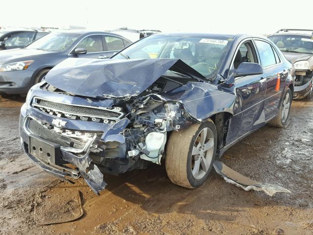 1G1ZC5E01CF351062 - 2012 CHEVROLET MALIBU 1LT 蓝色 照片 2