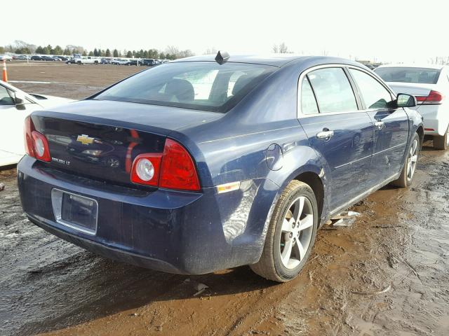 1G1ZC5E01CF351062 - 2012 CHEVROLET MALIBU 1LT 蓝色 照片 4