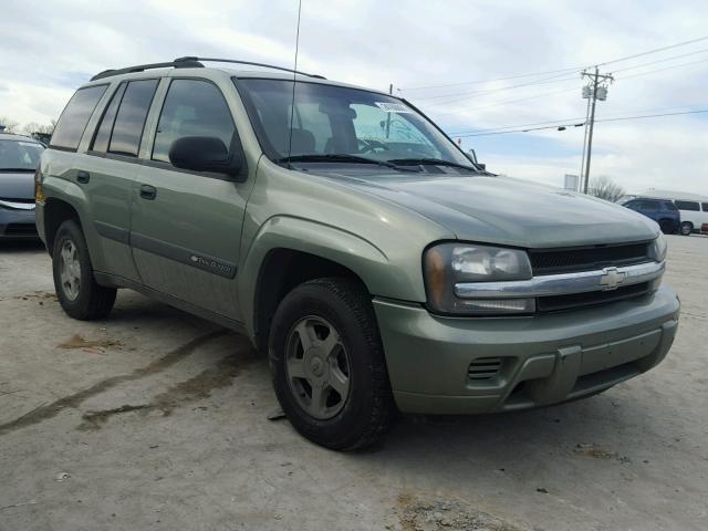 1GNDS13S732132493 - 2003 CHEVROLET TRAILBLAZE GREEN photo 1