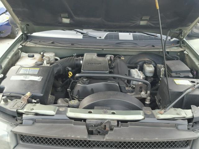 1GNDS13S732132493 - 2003 CHEVROLET TRAILBLAZE GREEN photo 7