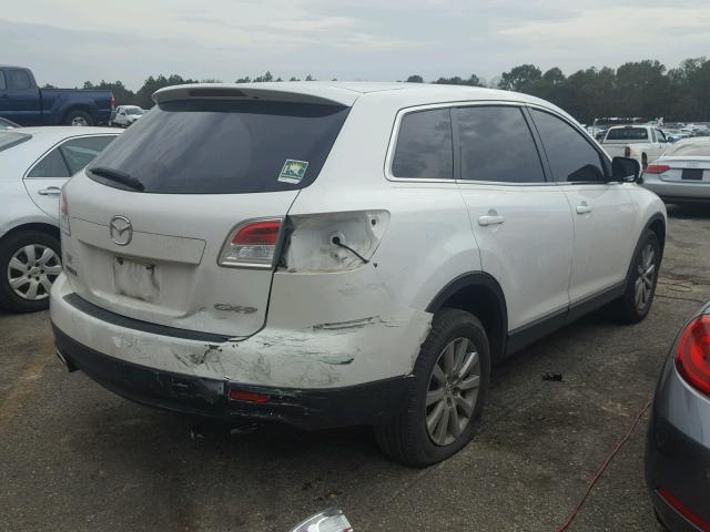 JM3TB28A480159915 - 2008 MAZDA CX-9 WHITE photo 4