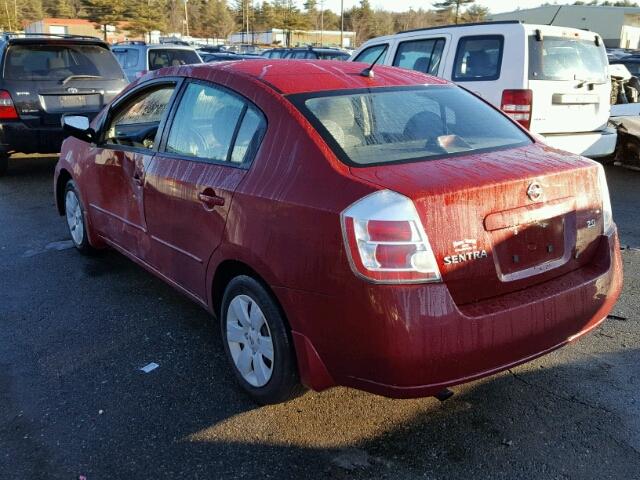 3N1AB61E07L669767 - 2007 NISSAN SENTRA 2.0 RED photo 3