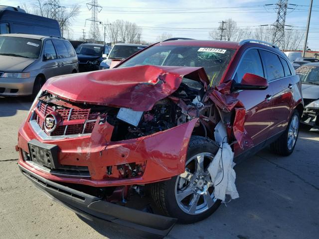 3GYFNFEY6AS604895 - 2010 CADILLAC SRX PREMIU RED photo 2