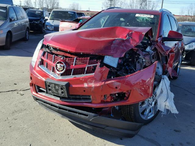 3GYFNFEY6AS604895 - 2010 CADILLAC SRX PREMIU RED photo 9