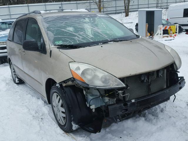 5TDZK23C08S136849 - 2008 TOYOTA SIENNA CE TAN photo 1