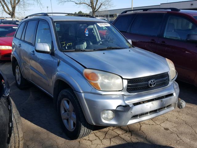 JTEHD20V746018024 - 2004 TOYOTA RAV4 SILVER photo 1