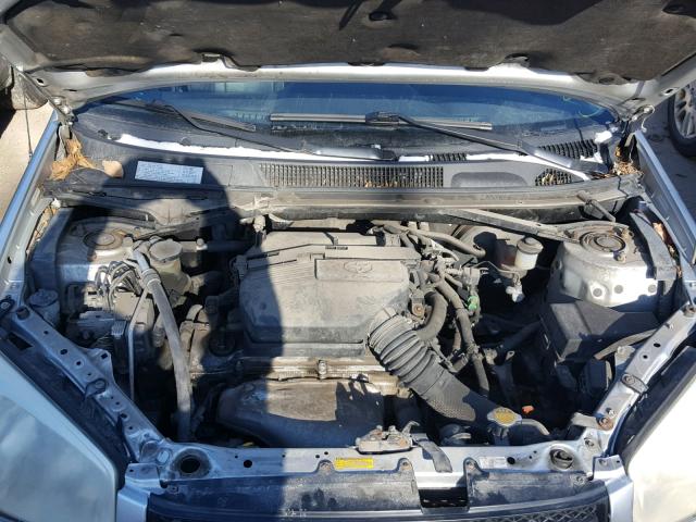 JTEHD20V746018024 - 2004 TOYOTA RAV4 SILVER photo 7