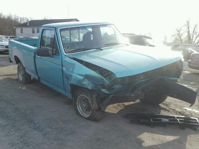 1FTEF14N5SNA45540 - 1995 FORD F150 青色 照片 1
