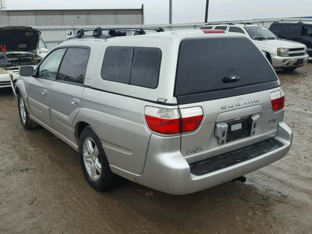 4S4BT61C037110162 - 2003 SUBARU BAJA SILVER photo 3