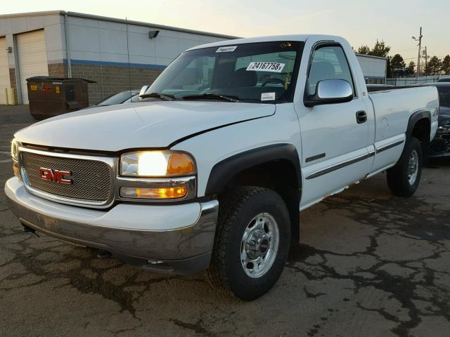 1GTGK24U2XE532845 - 1999 GMC NEW SIERRA WHITE photo 2