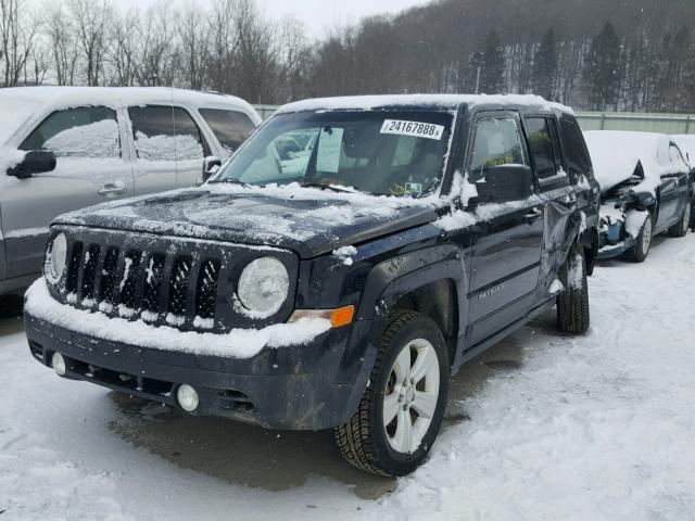 1C4NJRFB9CD621704 - 2012 JEEP PATRIOT LA BLACK photo 2