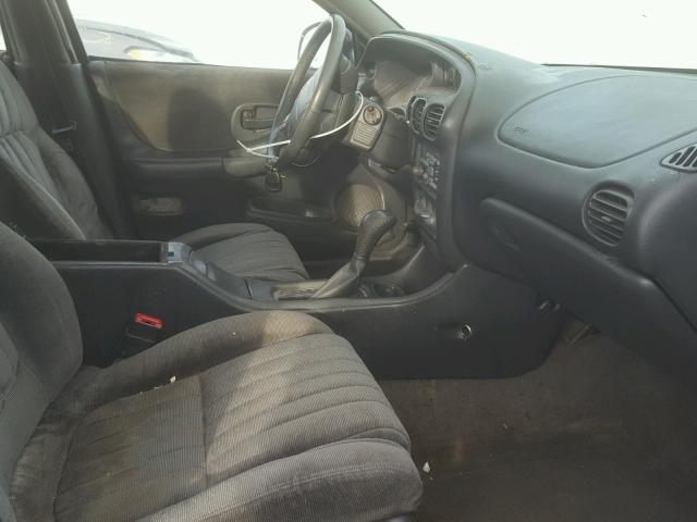 1G2WP52K1XF274921 - 1999 PONTIAC GRAND PRIX BLACK photo 5