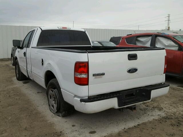 1FTPF12535NA96194 - 2005 FORD F150 WHITE photo 3