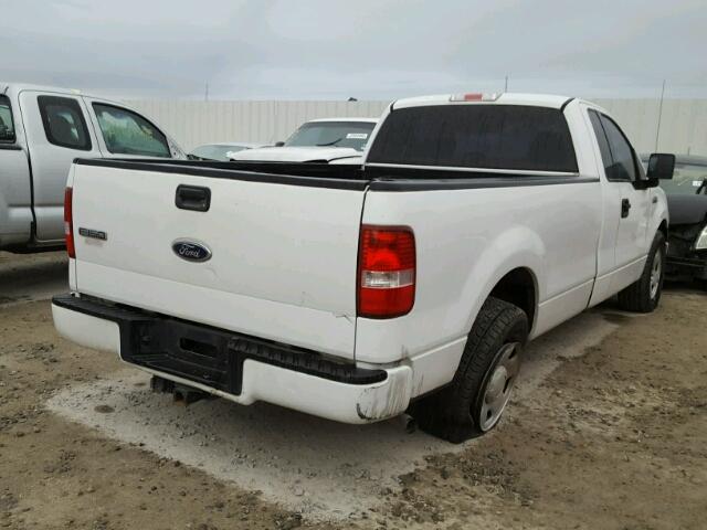 1FTPF12535NA96194 - 2005 FORD F150 WHITE photo 4