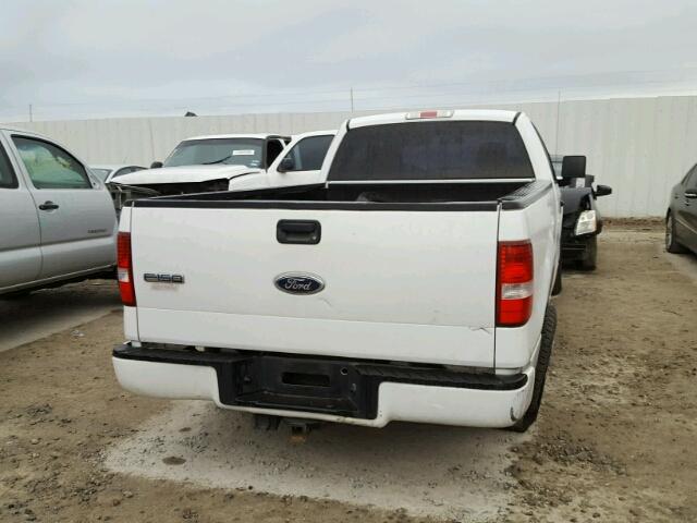 1FTPF12535NA96194 - 2005 FORD F150 WHITE photo 6