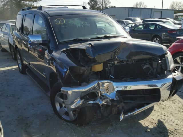 5N1BA08A97N714009 - 2007 NISSAN ARMADA SE BLACK photo 1