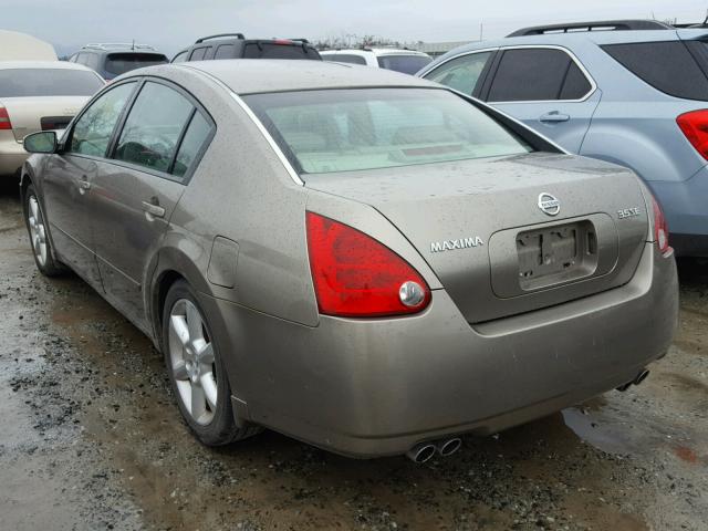 1N4BA41E44C919758 - 2004 NISSAN MAXIMA SE BEIGE photo 3