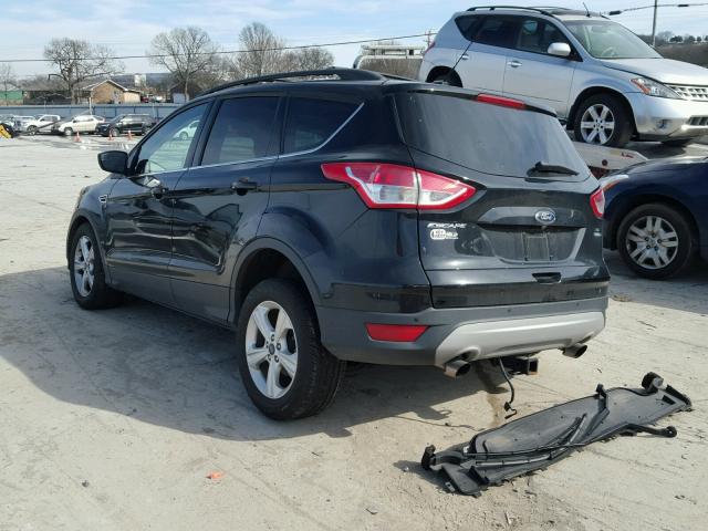 1FMCU9G9XGUA56830 - 2016 FORD ESCAPE SE BLACK photo 3