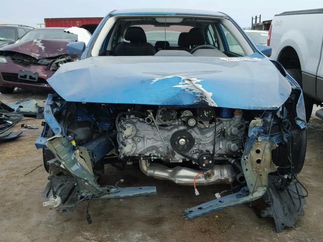 4S3GKAB67H3611167 - 2017 SUBARU IMPREZA PR BLUE photo 10