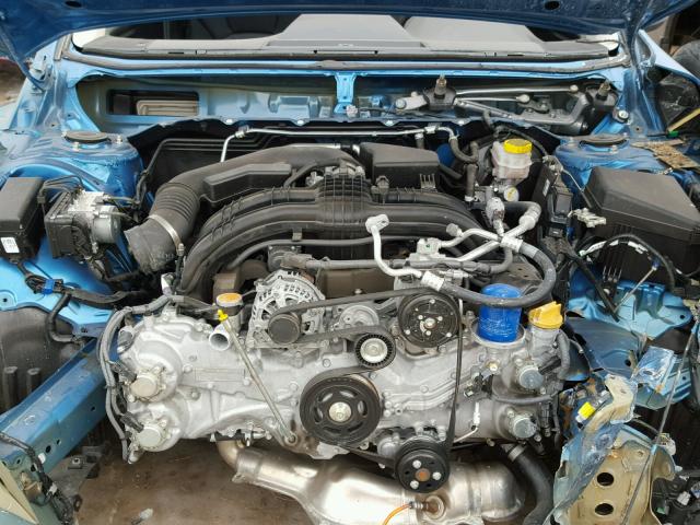 4S3GKAB67H3611167 - 2017 SUBARU IMPREZA PR BLUE photo 7