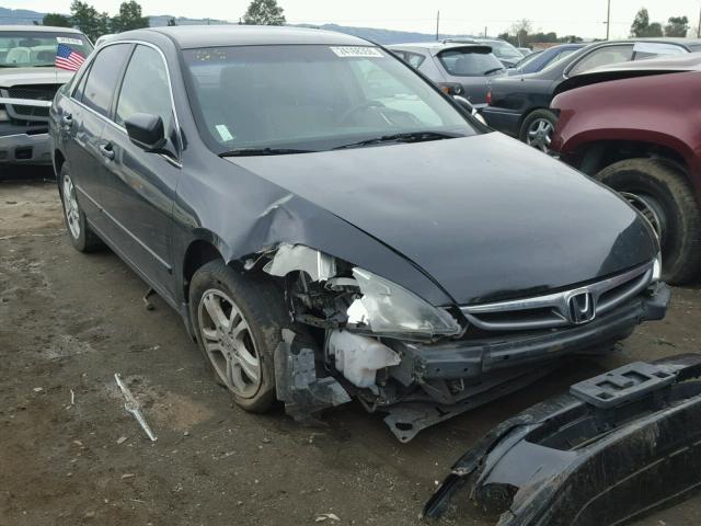 1HGCM56367A157845 - 2007 HONDA ACCORD SE BLACK photo 1