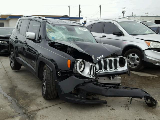 ZACCJADT2GPD64817 - 2016 JEEP RENEGADE L BLACK photo 1