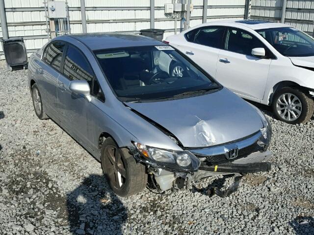 19XFA1F66BE007036 - 2011 HONDA CIVIC LX-S SILVER photo 1