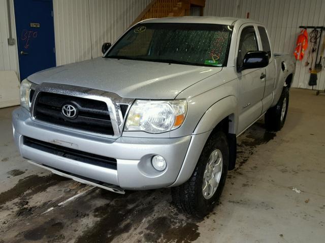 5TEUU42N98Z480380 - 2008 TOYOTA TACOMA ACC SILVER photo 2