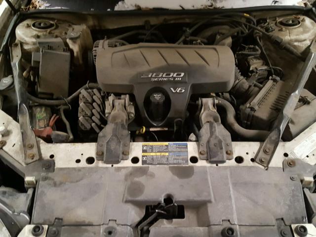 2G4WD532351317707 - 2005 BUICK LACROSSE C WHITE photo 7