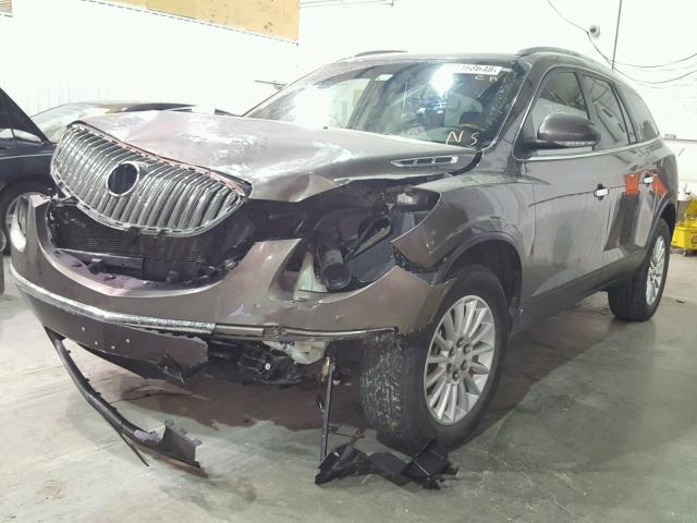 5GAER23D29J178930 - 2009 BUICK ENCLAVE CX BROWN photo 2