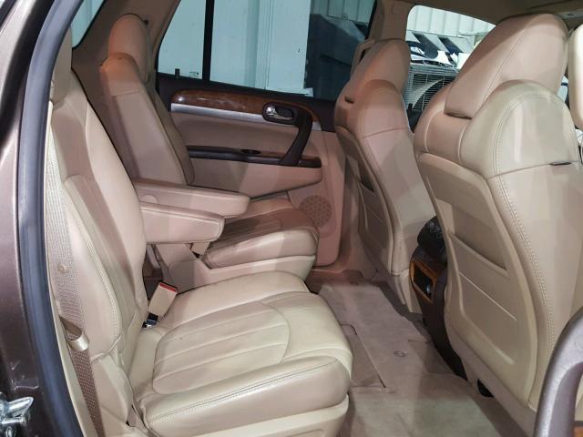 5GAER23D29J178930 - 2009 BUICK ENCLAVE CX BROWN photo 6