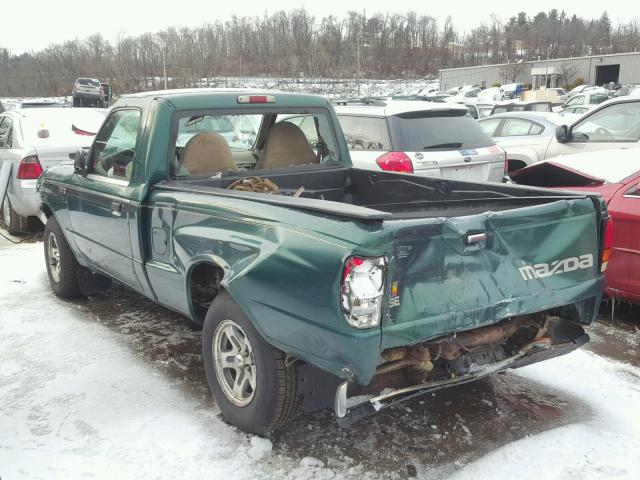 4F4YR12C3YTM23677 - 2000 MAZDA B2500 GREEN photo 3