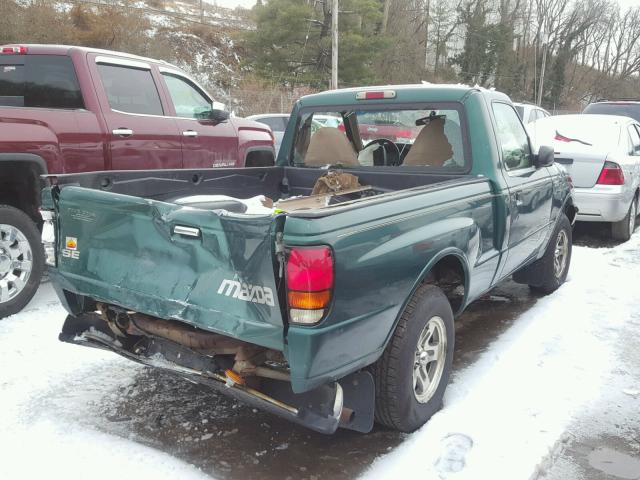 4F4YR12C3YTM23677 - 2000 MAZDA B2500 GREEN photo 4