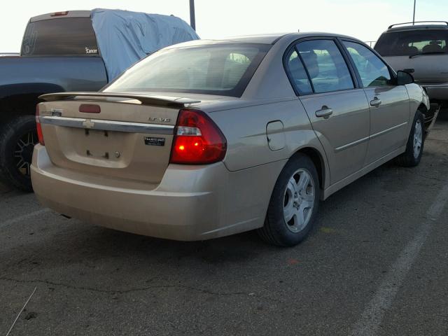 1G1ZU54874F214925 - 2004 CHEVROLET MALIBU LT GOLD photo 4