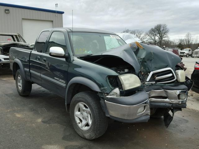 5TBBT44142S238405 - 2002 TOYOTA TUNDRA ACC GREEN photo 1