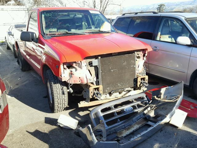 1FTNF20L41EC29053 - 2001 FORD F250 SUPER RED photo 1