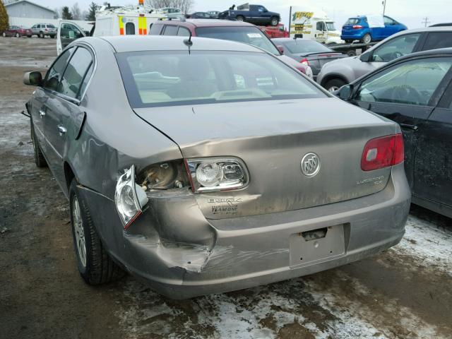 1G4HP572X6U148608 - 2006 BUICK LUCERNE CX BROWN photo 3