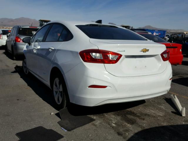 1G1BC5SM6H7161025 - 2017 CHEVROLET CRUZE LS WHITE photo 3