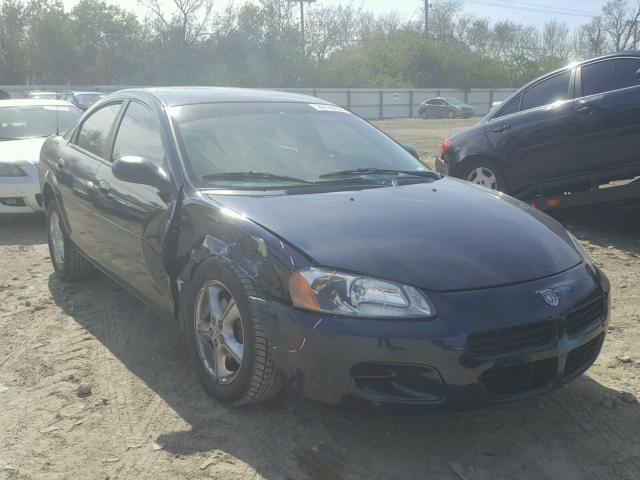 1B3EL46X06N107376 - 2006 DODGE STRATUS SX BLUE photo 1