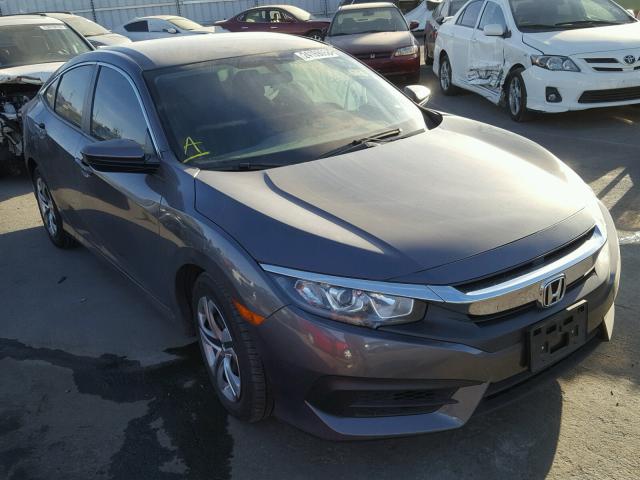 2HGFC2F53GH500757 - 2016 HONDA CIVIC LX GRAY photo 1