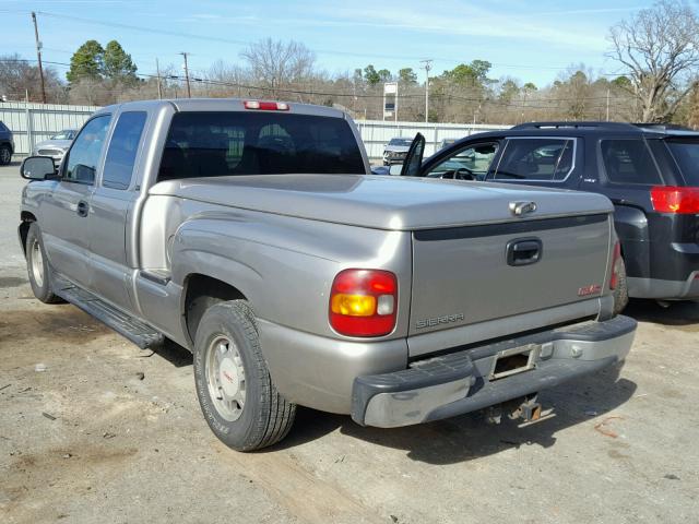 2GTEC19T511150157 - 2001 GMC NEW SIERRA BEIGE photo 3