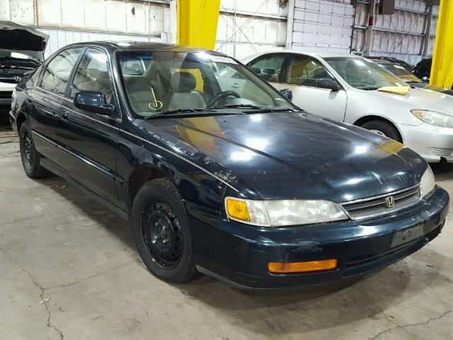 1HGCE6671VA024395 - 1997 HONDA ACCORD EX GREEN photo 1