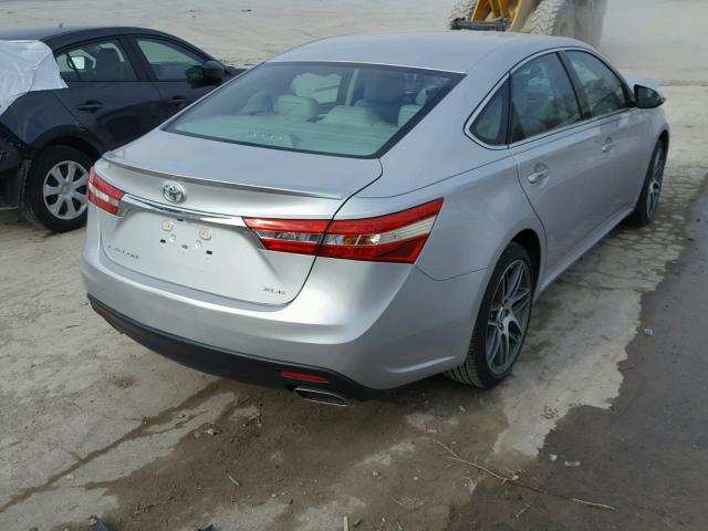 4T1BK1EB8EU130963 - 2014 TOYOTA AVALON BAS SILVER photo 4