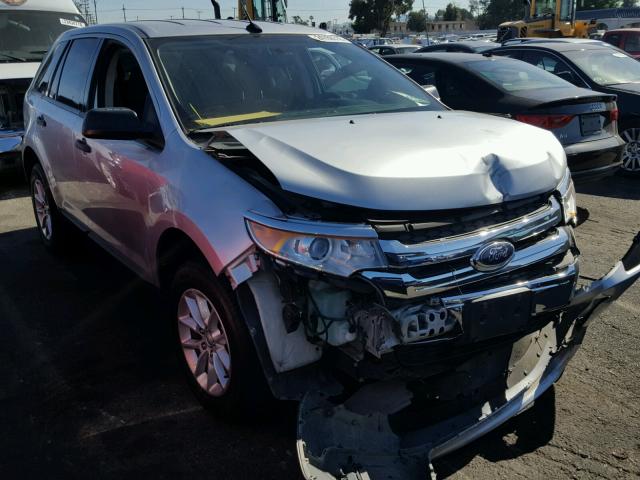 2FMDK3GC9EBA29947 - 2014 FORD EDGE SE SILVER photo 1