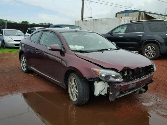 JTKDE167060096596 - 2006 TOYOTA SCION TC MAROON photo 1