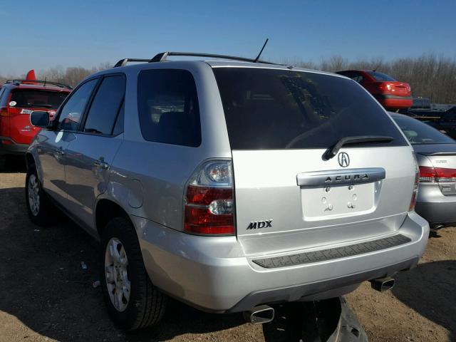 2HNYD18674H508659 - 2004 ACURA MDX TOURIN SILVER photo 3