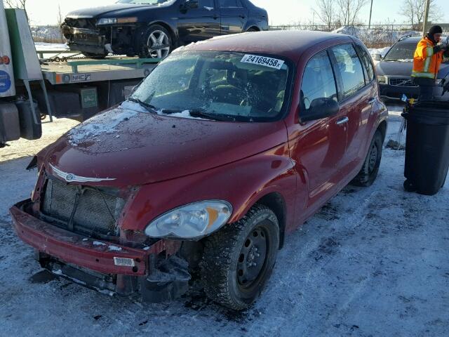 3A8FY48B98T102288 - 2008 CHRYSLER PT CRUISER RED photo 2