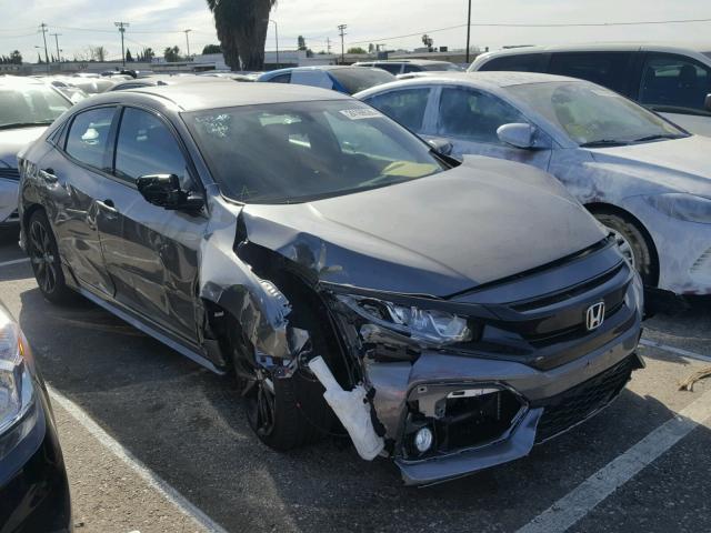 SHHFK7H48JU403004 - 2018 HONDA CIVIC SPOR GRAY photo 1