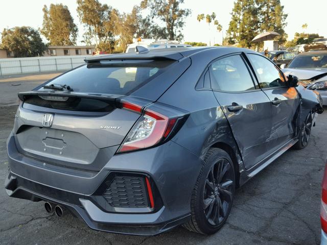 SHHFK7H48JU403004 - 2018 HONDA CIVIC SPOR GRAY photo 4